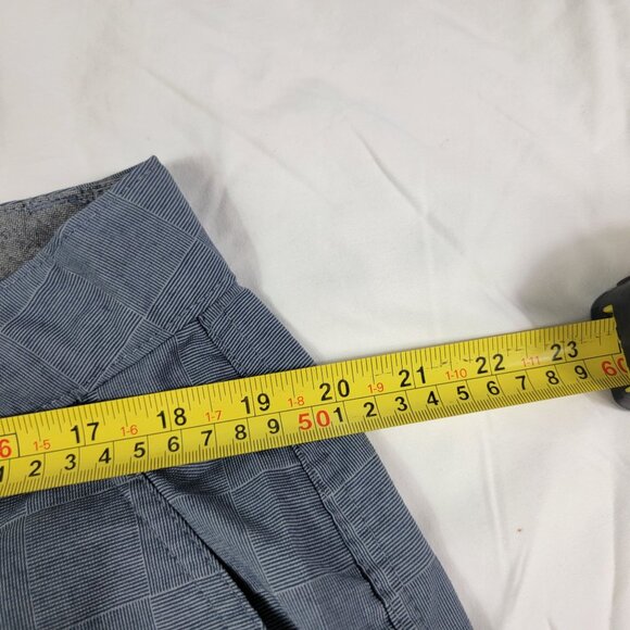 ONeill Mens 38 Gray Checkered Board Shorts Summer Beach Pool Casual Athletic - Picture 7 of 9